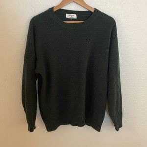 Zenana Women’s Emerald Green Knit Pullover Sweater